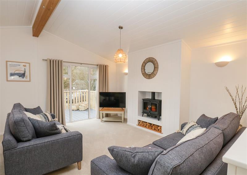 Enjoy the living room at Hollytree Lodge, Beckside 1