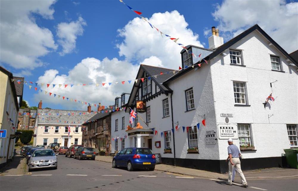 Enjoy the tea rooms and shops in Dulverton.