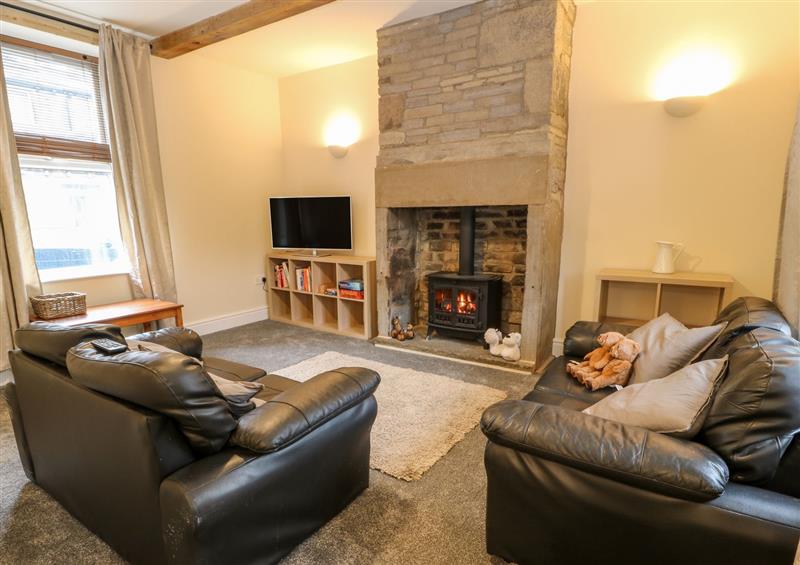 Relax in the living area at Holme Cottage, Holmfirth