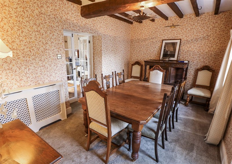Dining room at Holme Farm, Ruskington
