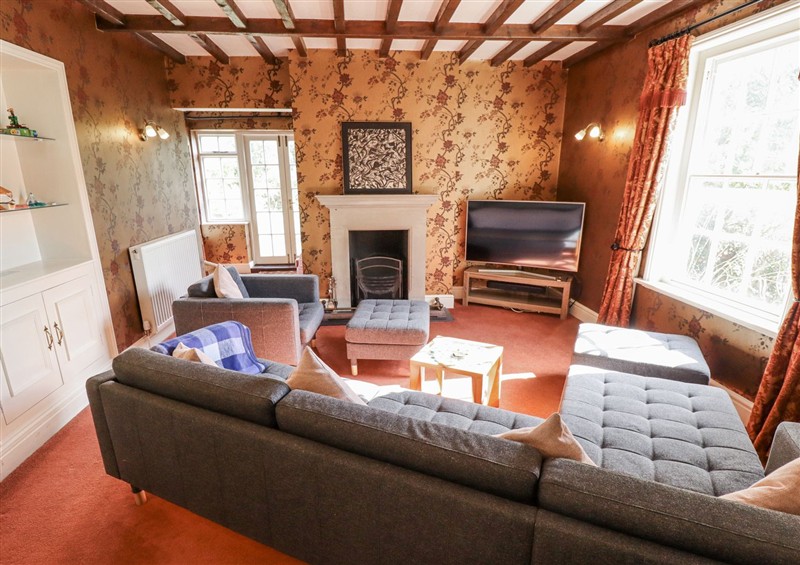 The living area at Holme Farm, Ruskington