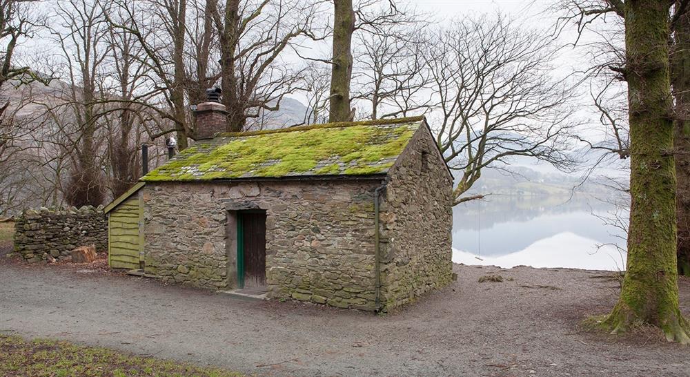 Holme Wood Bothy, Loweswater, Lake District at Holme Wood Bothy in Cockermouth, Cumbria