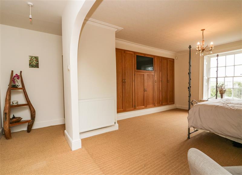 One of the bedrooms at Holmere Bank, Yealand Conyers near Carnforth