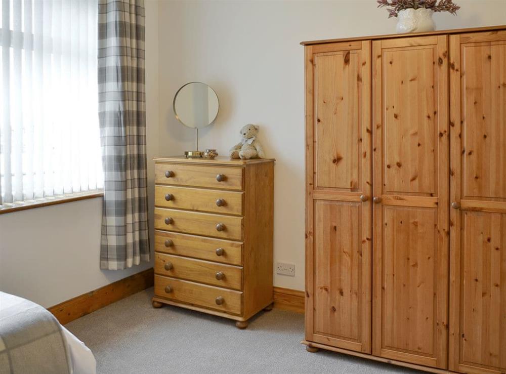 Ample storage within twin bedroom at Holmlea in Alnwick, Northumberland