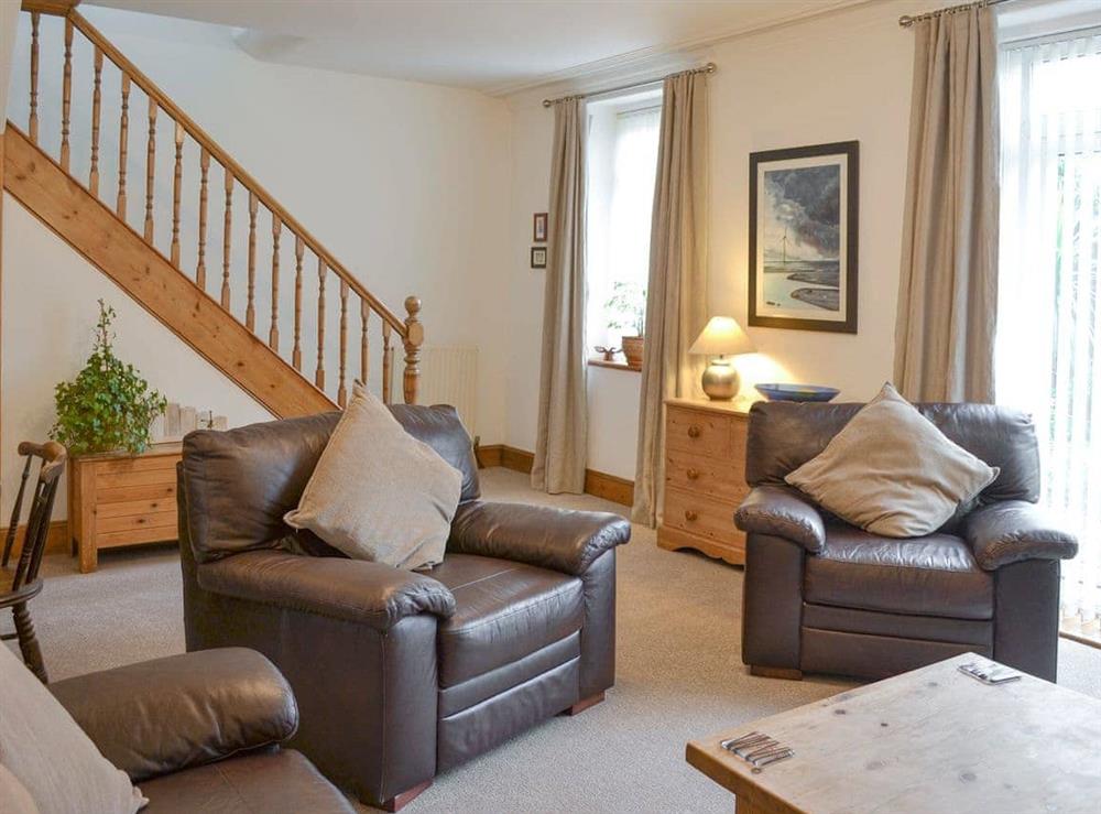 Spacious living room at Holmlea in Alnwick, Northumberland