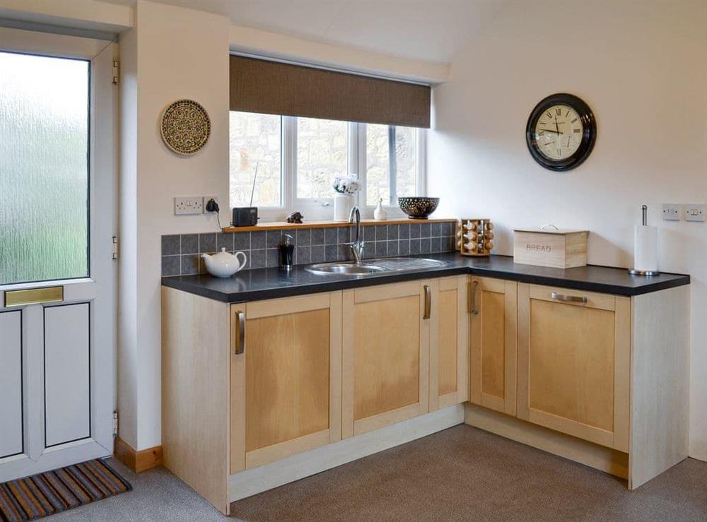 Well-appointed kitchen at Holmlea in Alnwick, Northumberland