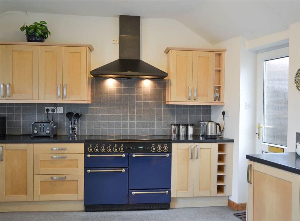 Well-equipped fitted kitchen at Holmlea in Alnwick, Northumberland