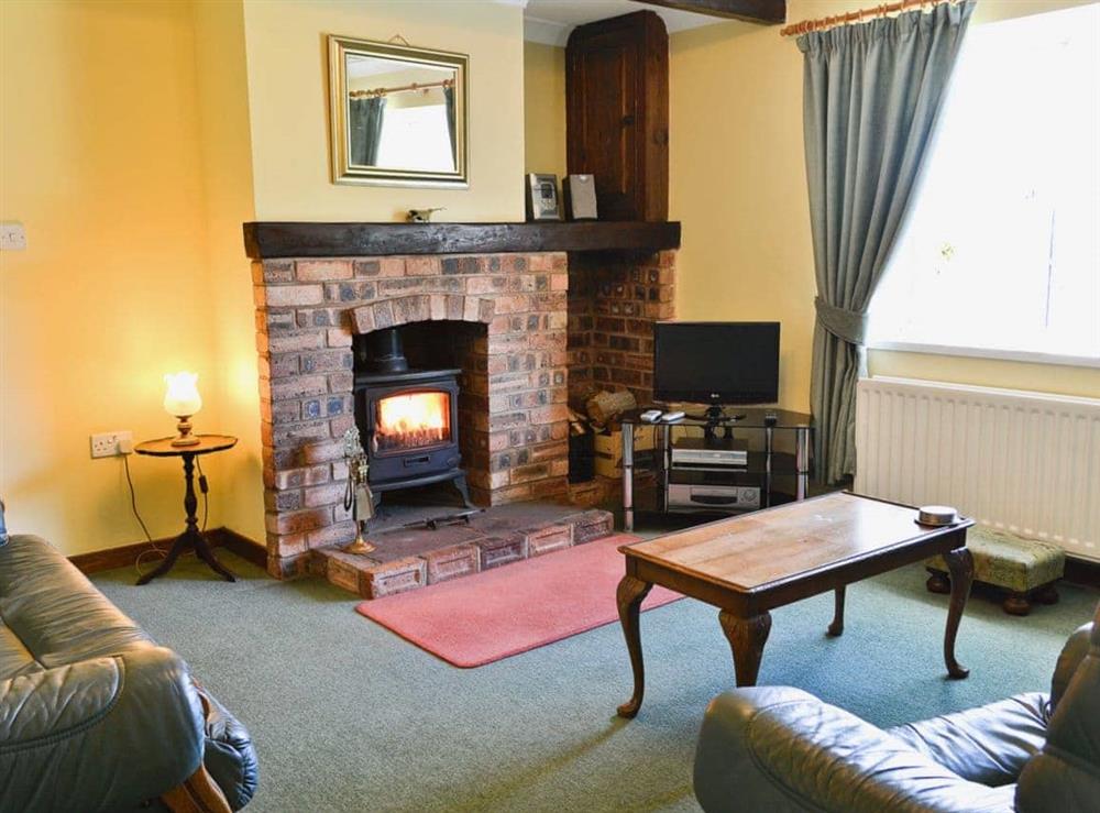 Living room at Holmlea in Newtown, near Silloth, Cumbria