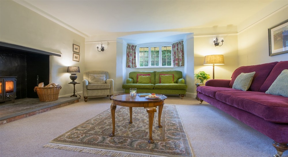 The sitting room of Lower House, Minehead, Somerset (photo 2) at Holnicote Lower House in Minehead, Somerset