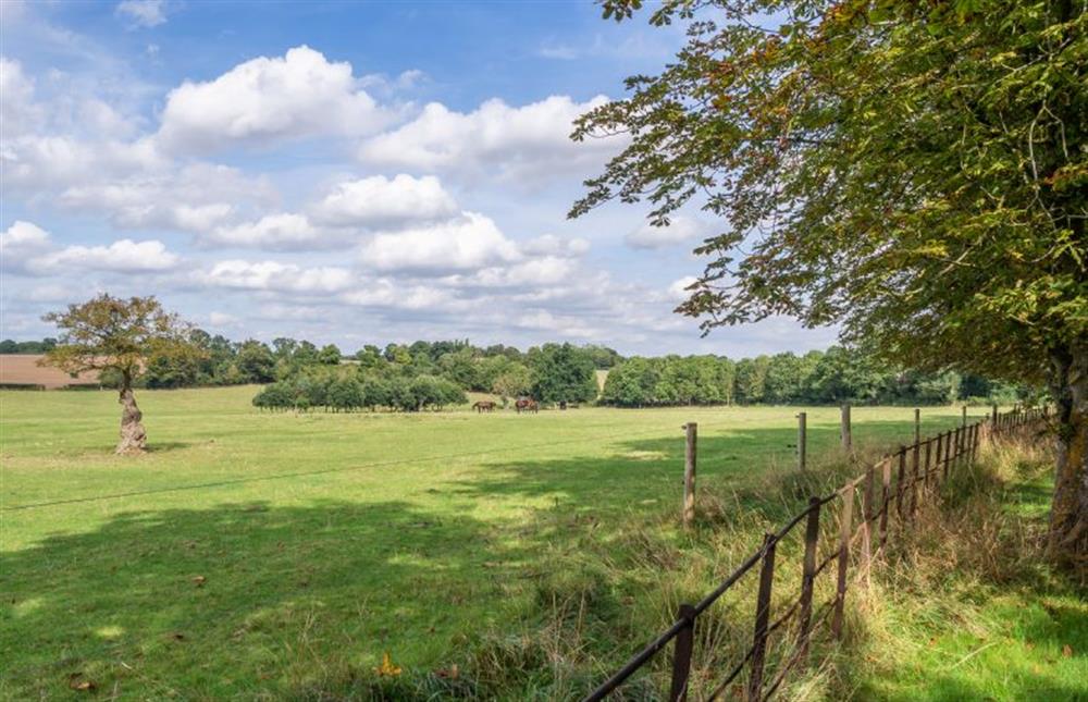 The nearby walks with far reaching views of the countryside  at Holt Coach House, Sudbury