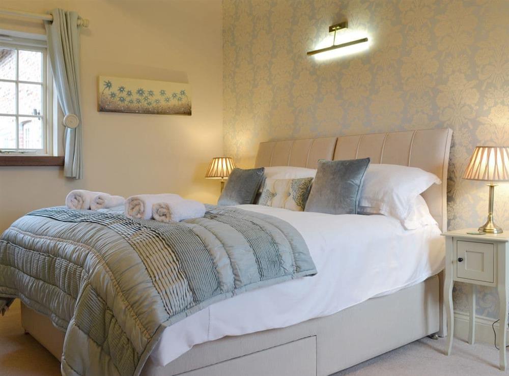 Relaxing double bedroom at Owl Cottage, 