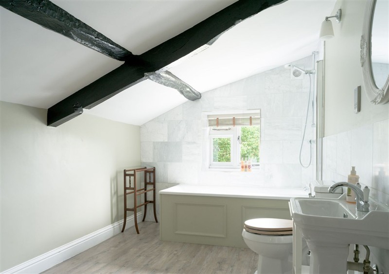 This is the bathroom (photo 2) at Holwell Farmhouse, Bampton