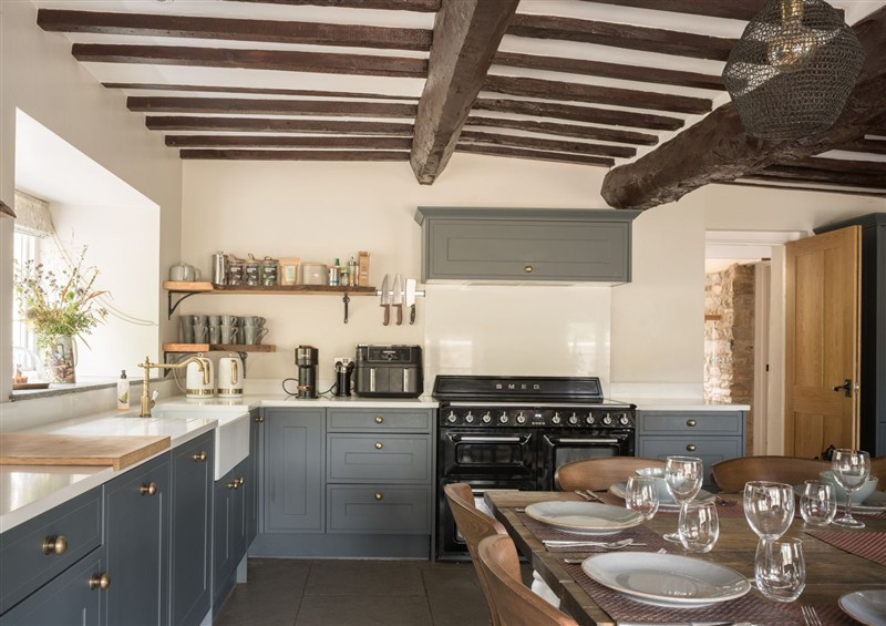 This is the kitchen at Holwell Farmhouse, Bampton