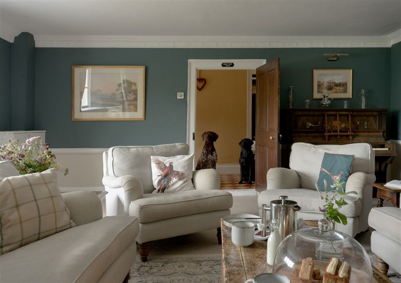 This is the living room (photo 3) at Holwell Farmhouse, Bampton