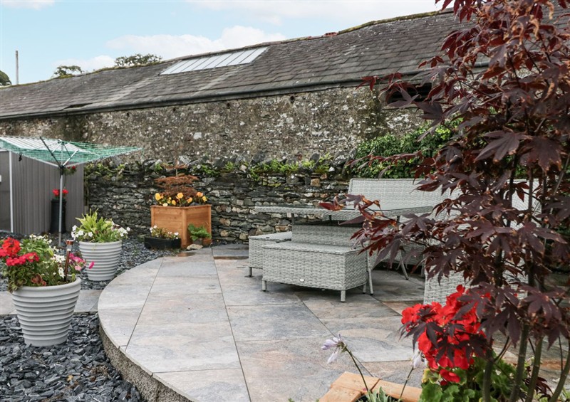 The garden at Holy Trinity Cottage, Millom