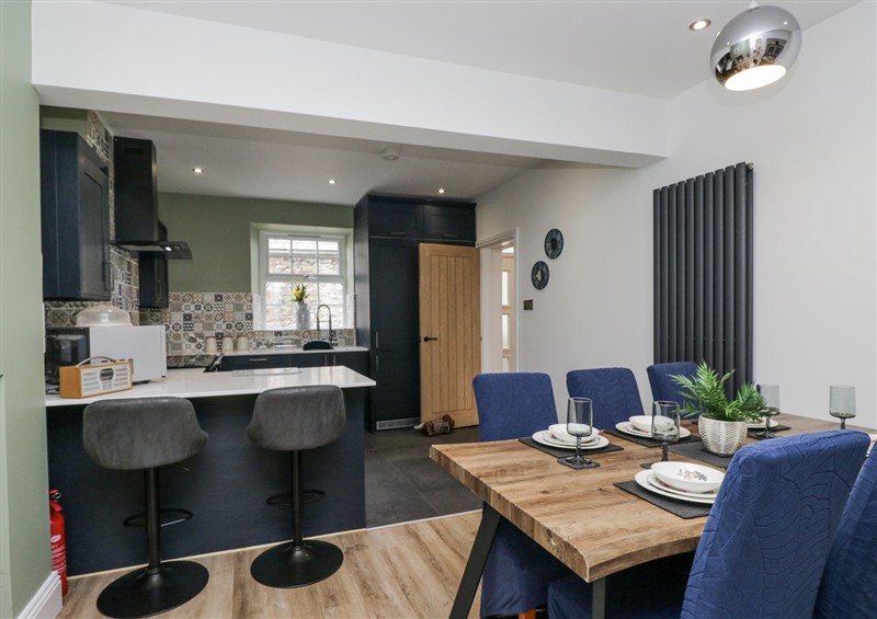 This is the kitchen at Holy Trinity Cottage, Millom