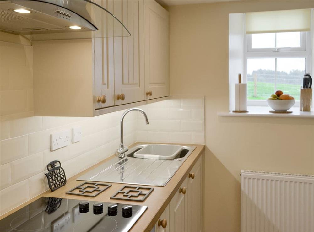 Fully-appointed kitchen at Hazelnut Cottage, 