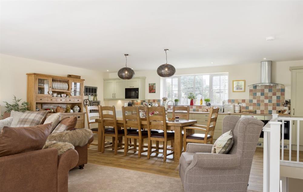 Spacious open-plan kitchen, dining and sitting room (photo 2) at Holywell House, Wellington