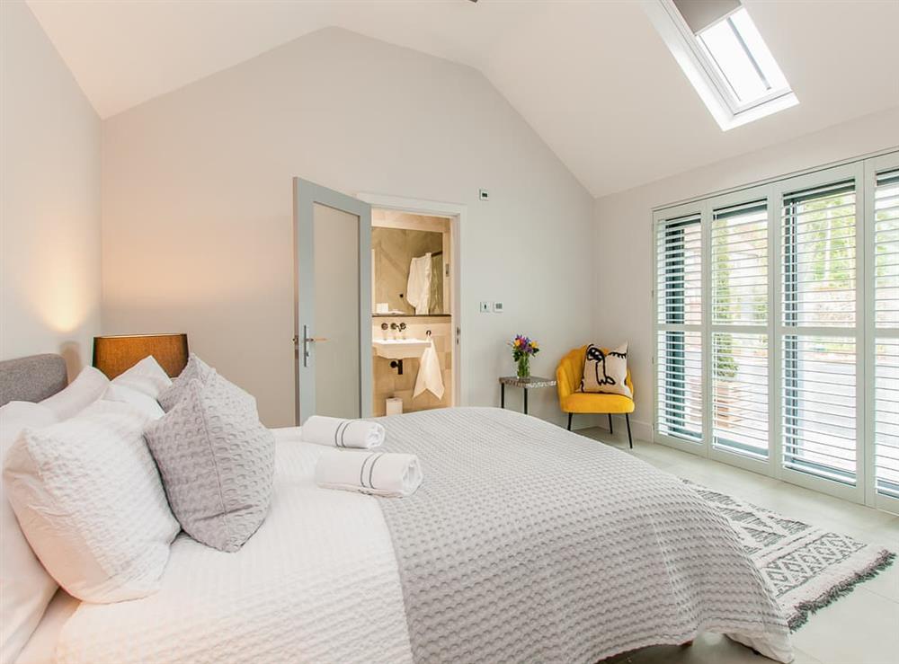 Double bedroom at Home Barn in Rhodes Minnis, near Folkestone, Kent