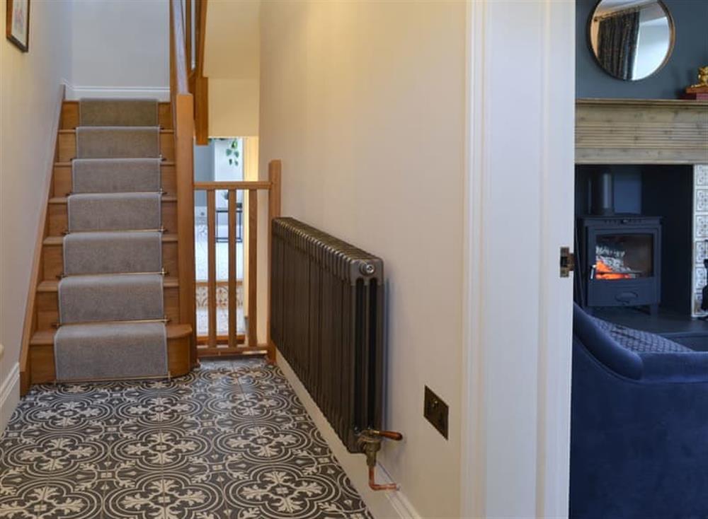 Hallway at Home Cottage in Barbrook, near Lynton, Devon
