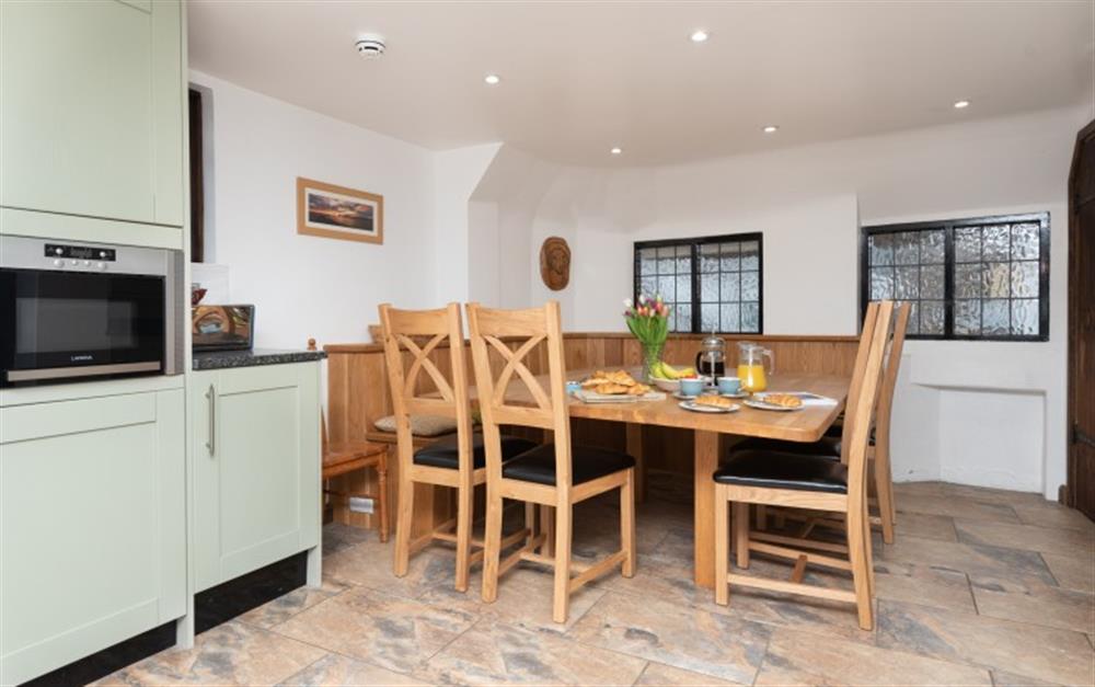 Another look at the kitchen diner  at Home Cottage in Thurlestone