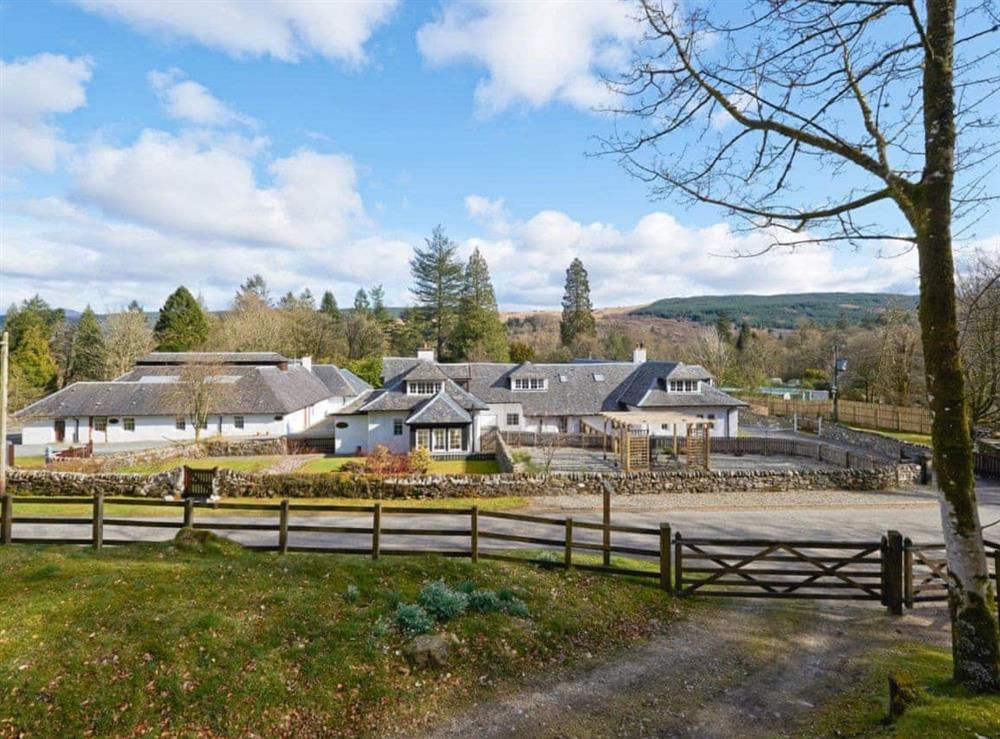 Nestled in the peaceful wooded valley of the River Ruel at Glendaruel Lodge, 