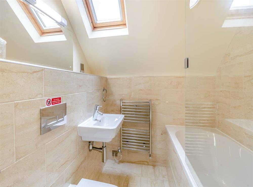 En-suite at Home Farm House in Sandsend, near Whitby, North Yorkshire