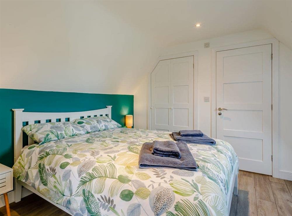 Double bedroom at Home Farm Lodge in Baston, Lincolnshire