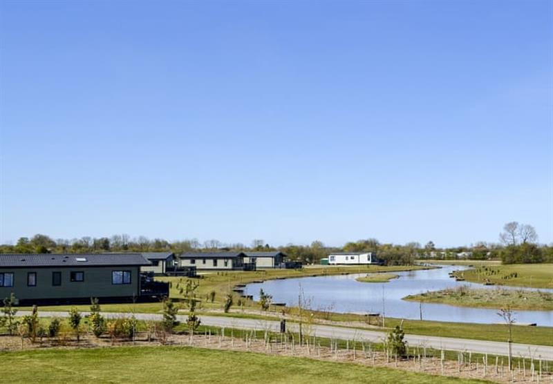 Layout of the lodges at Home Farm Park Lakeside Retreat in Burgh le Marsh, Lincolnshire