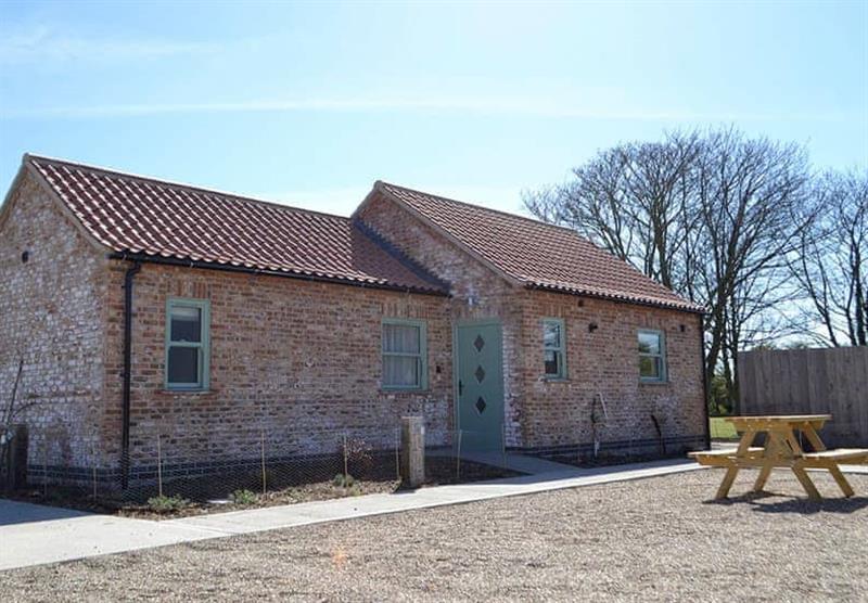 Outside The Meal House at Home Farm Park Luxury Barns in Burgh le Marsh, Lincolnshire