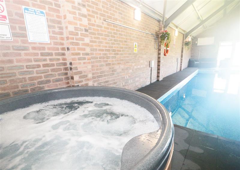 There is a hot tub at Home Farm, St Asaph