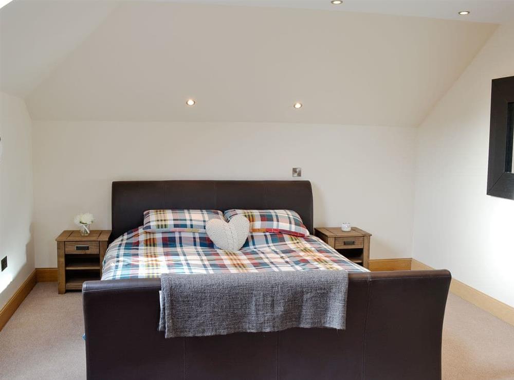 Double bedroom at Home Farm in Stranraer, Wigtownshire