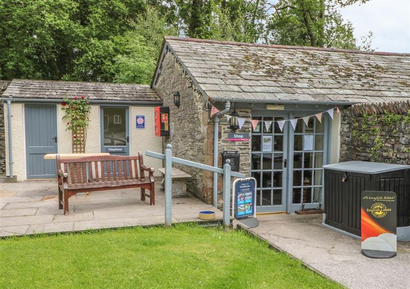 The garden in Home Farmhouse at Home Farmhouse, Graythwaite near Hawkshead