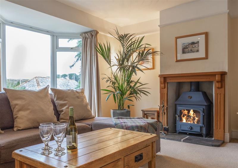 The living room at Home, Salcombe