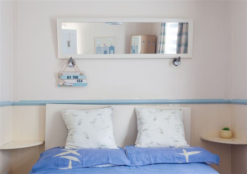 One of the bedrooms at Homestead, Aberdesach near Penygroes