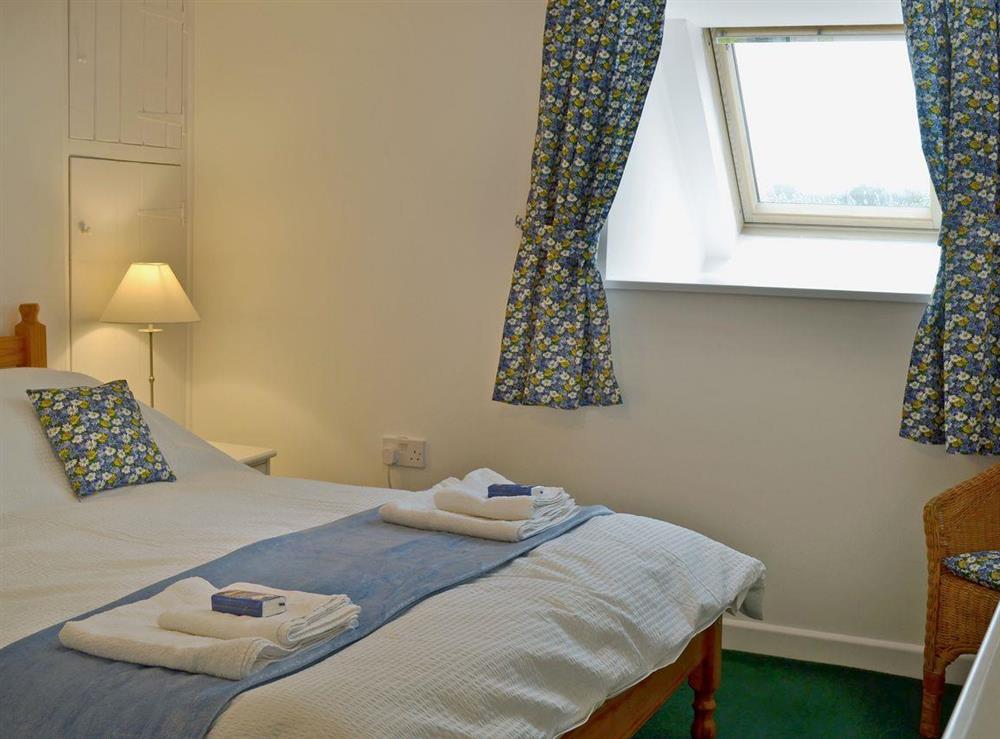 Comfortable double bedroom at Homestead Cottage in Downton, Wiltshire