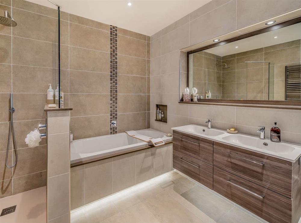 En-suite at Homewood in Bowness on Windermere, Cumbria