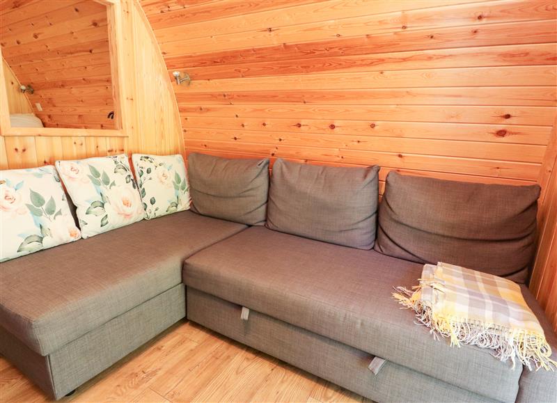Enjoy the living room at Homewood Pod, Forton near Garstang