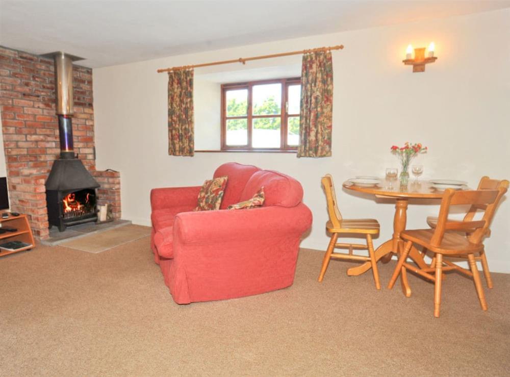 Living room at Honey Acre Cottage in Winscombe, Avon