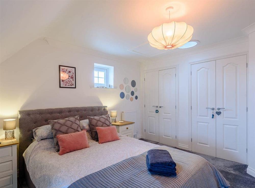 Master bedroom at Honey Bee House in Woodhall Spa, Lincolnshire