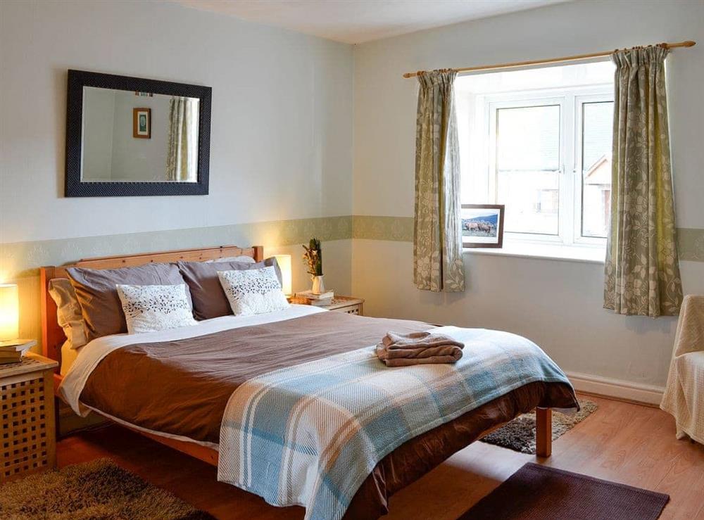 Double bedroom at Honey Cottage in Auchnarrow, near Tomintoul, Banffshire