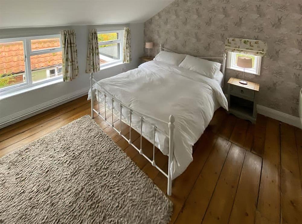 Double bedroom at Honey Cottage in Friston, near Saxmundham, Suffolk