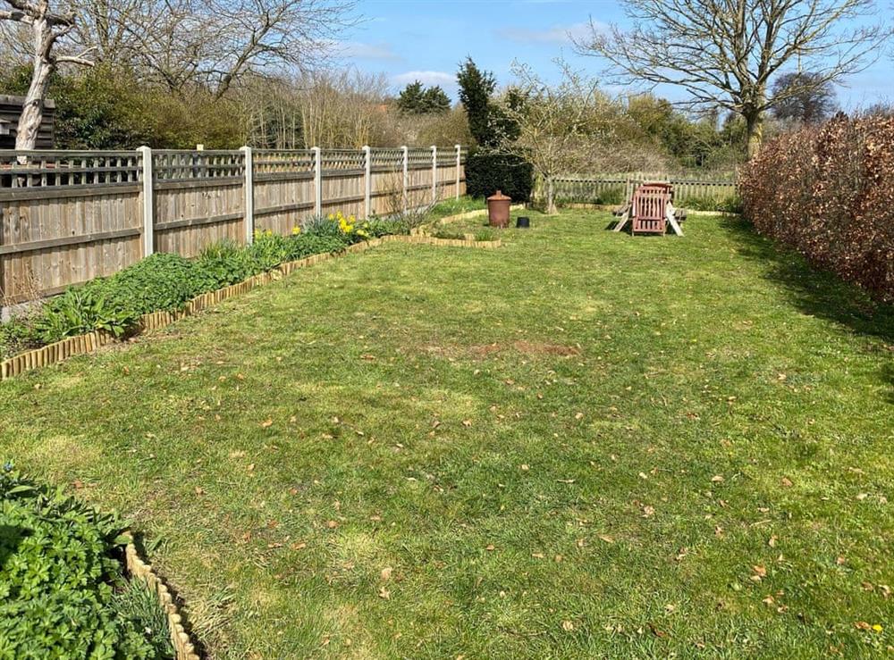 Garden at Honey Cottage in Friston, near Saxmundham, Suffolk