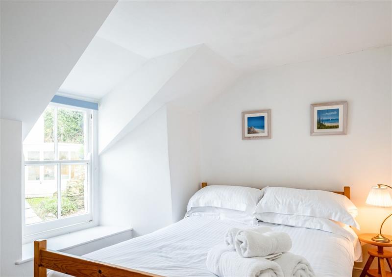 One of the 3 bedrooms at Honey Cottage, Port Isaac