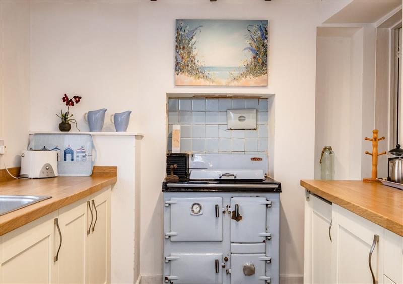 The kitchen at Honey Cottage, Port Isaac