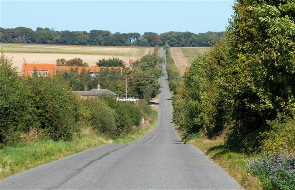 Quiet lanes around Sedgeford at Honey Cottage, Sedgeford near Hunstanton