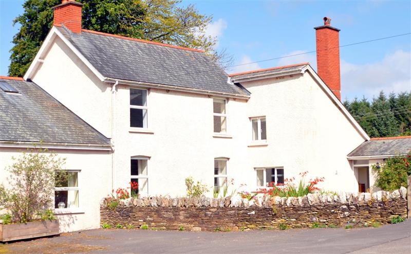 This is the setting of Honeymead Farmhouse at Honeymead Farmhouse, Exford
