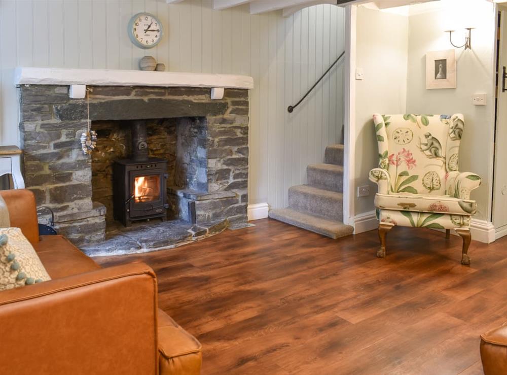 Living room at Honeypot Cottage in Ambleside, Cumbria