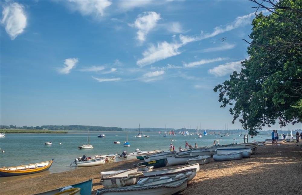 The RIver Deben at Waldringfield, approx 20 minutes drive from Honeypot Cottage at Honeypot Cottage, Falkenham