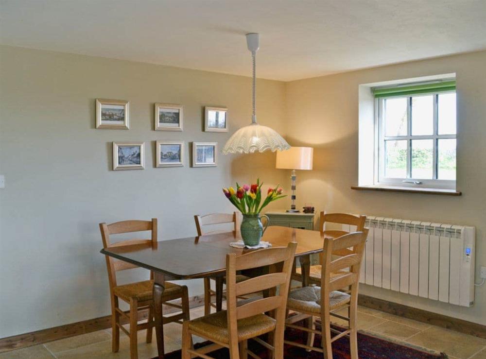 Dining room at Honeypot Cottage in Metfield, near Harleston, Suffolk